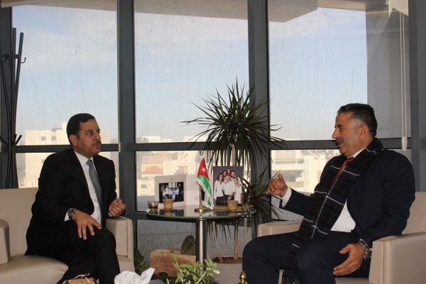 رئيس البلدية  يبحث مع سفير المملكة الأردنية الهاشمية  سبل تعزيز التعاون المشترك